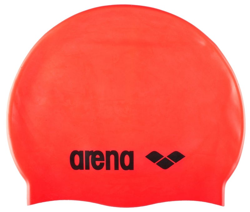 Arena Classic Swimming Hat, Red, Black, One Size - Image 1